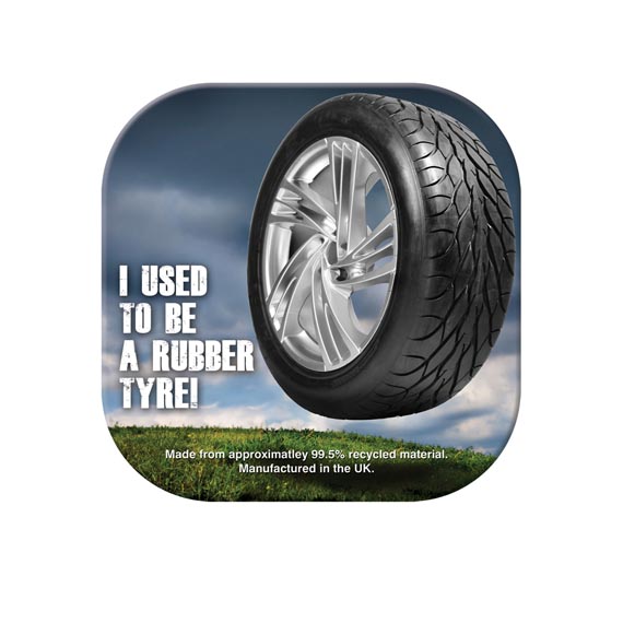 Brite-Mat Tyre Coasters